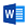 Word document icon