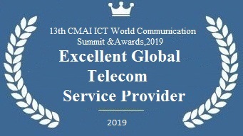 13th CMAI ICT World Communication Summit & Awards, 2019, Excellent Global Telecom Service Provider, 2019