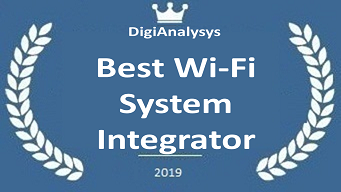 DigiAnalysys, Best WiFi System Integrator, 2019