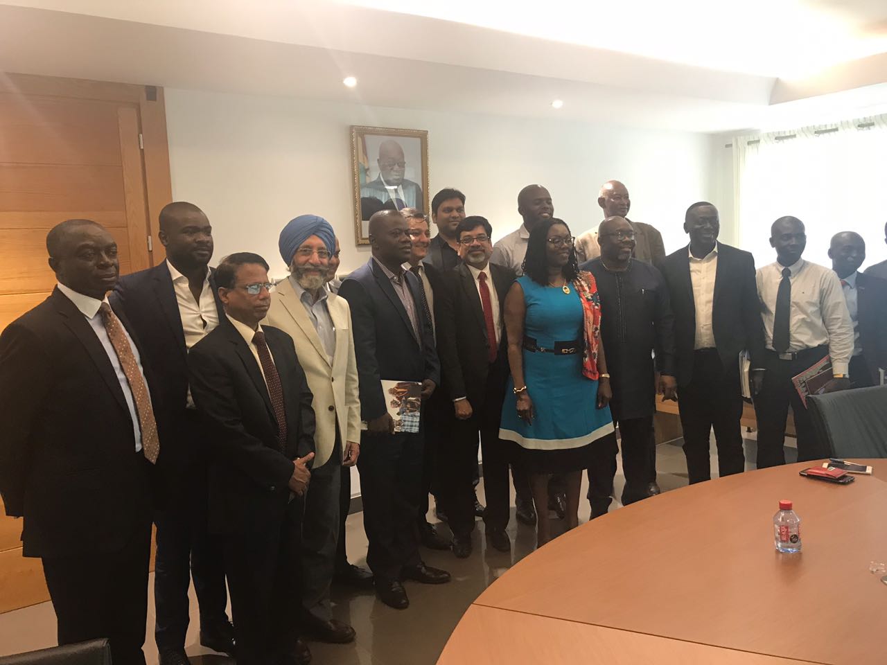 On invitation of Minister of Communication, Republic of Ghana, Director(Projects) and GGM(PC) visited Accra, Ghana for meeting with officials of Ministry of Communications, Republic of Ghana from 18th to 21st December, 2017