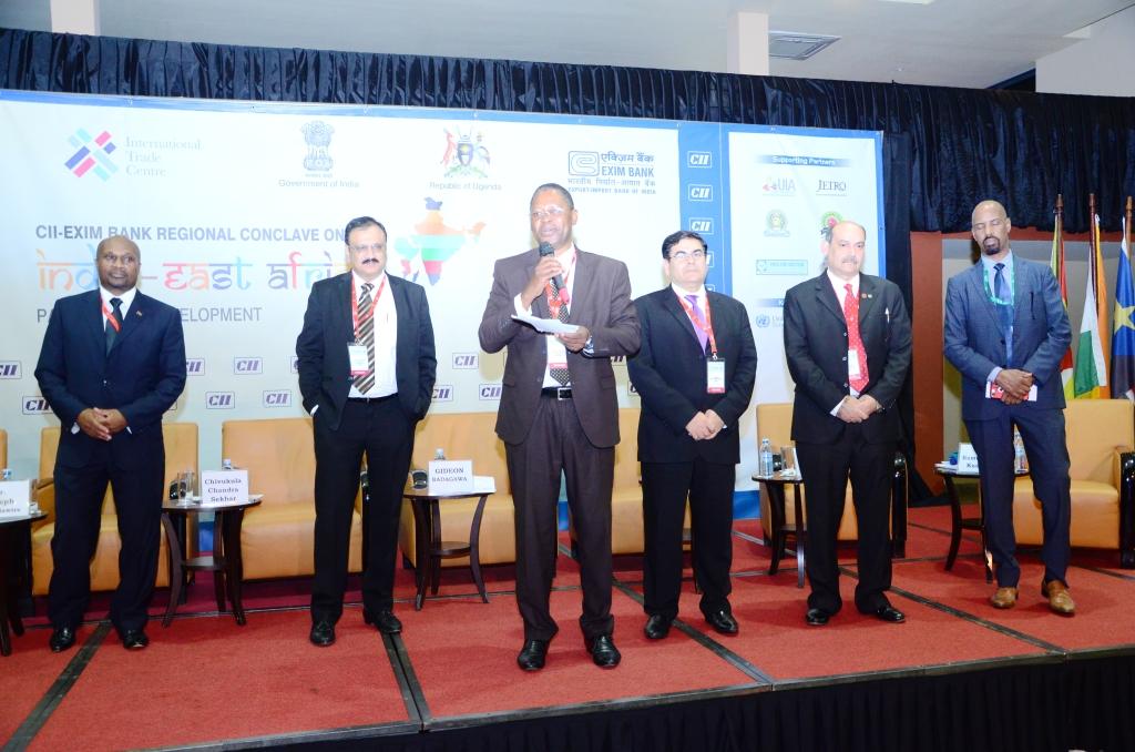 ED(TG), TCIL attended the CII-Exim Bank Regional Conclave on India and East Africa in Uganda