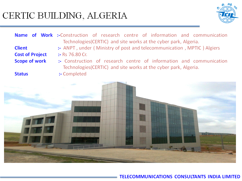 Certic Building, Algeria