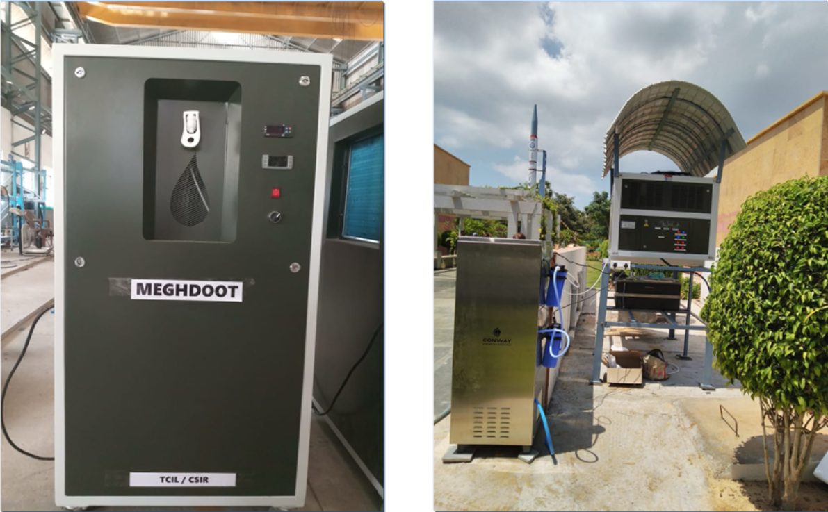 ATMOSPHERIC WATER GENERATOR - RAMESHWARAM & DWARKADHISH MANDIR 