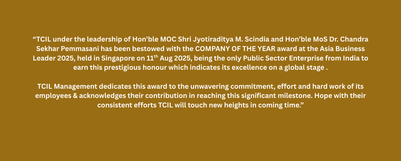 COMPANY OF THE YEAR - Text